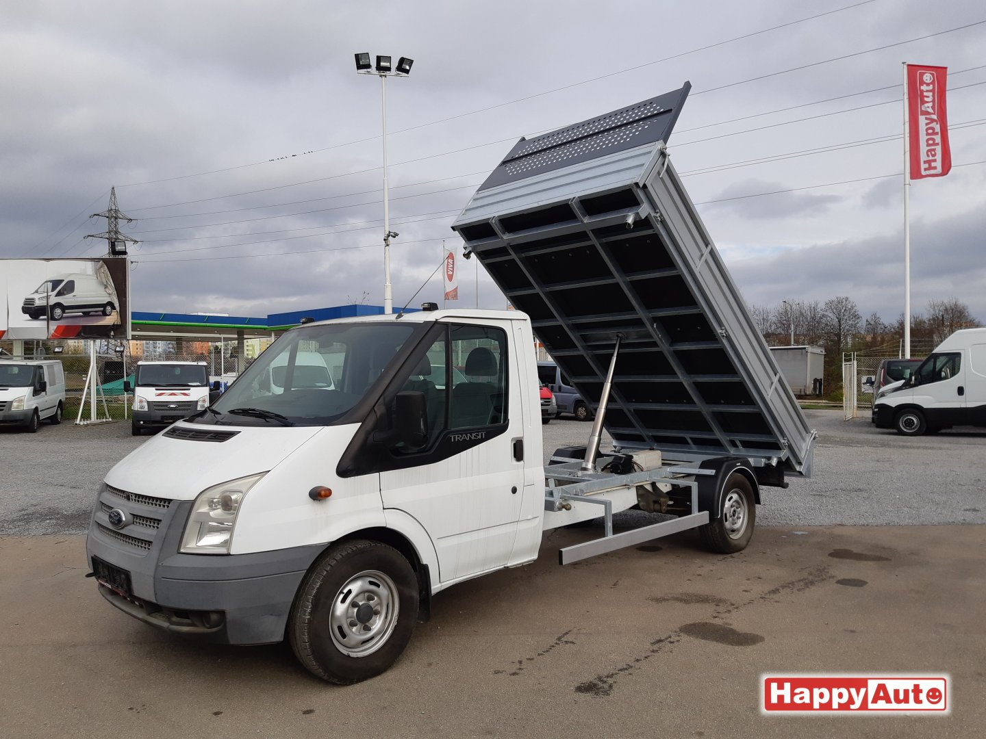 Ford Transit 2.2 TDCI 3-STRANNÝ SKLÁPĚČ